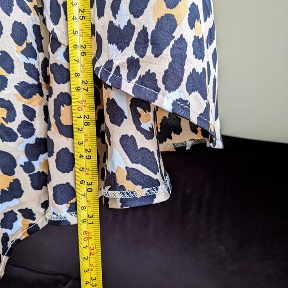 Leopard print skirt / Size M - Picture 7 of 8